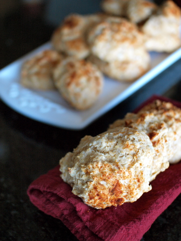 goat cheese drop biscuits