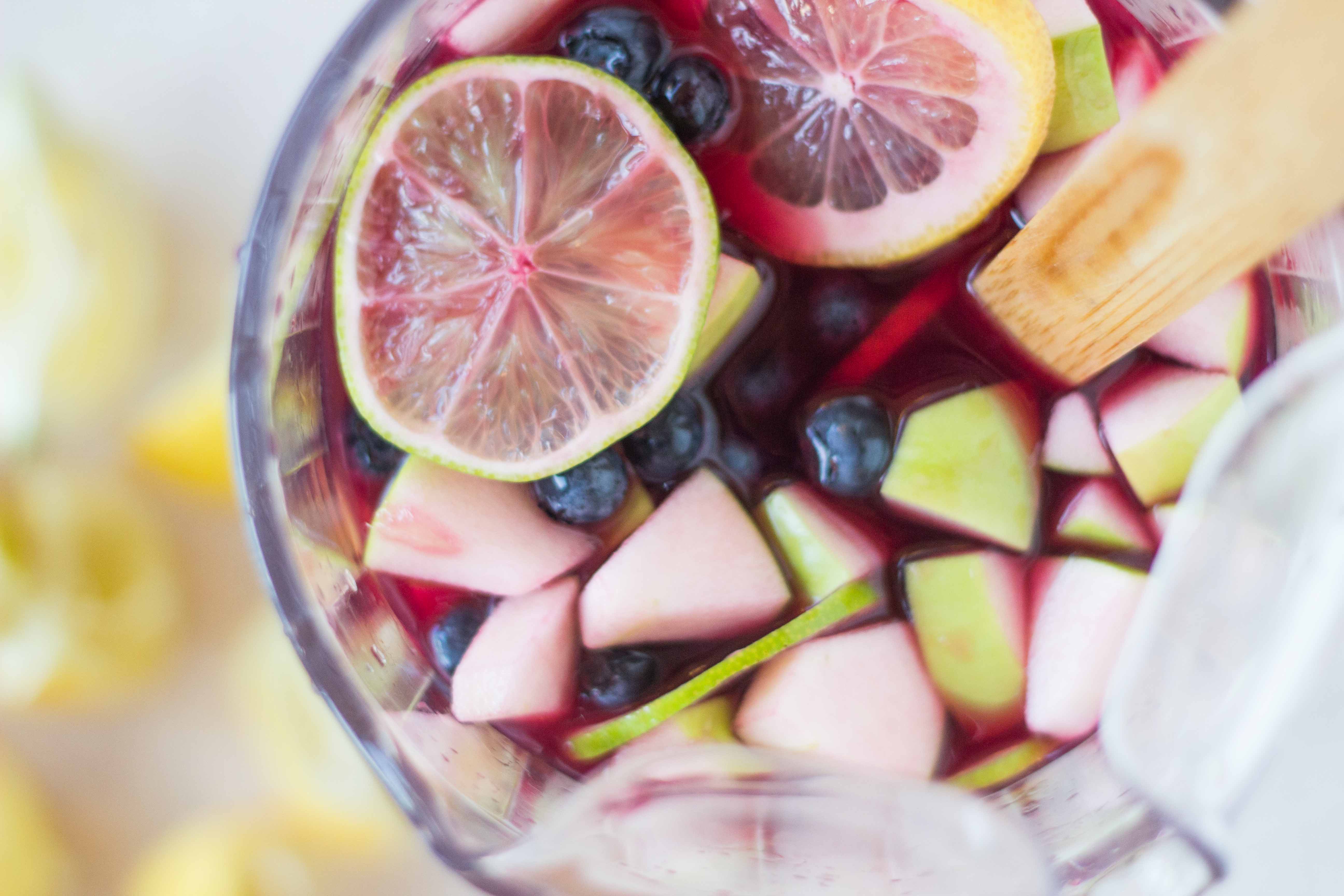 Red Wine Sangria | Veggie and the Beast