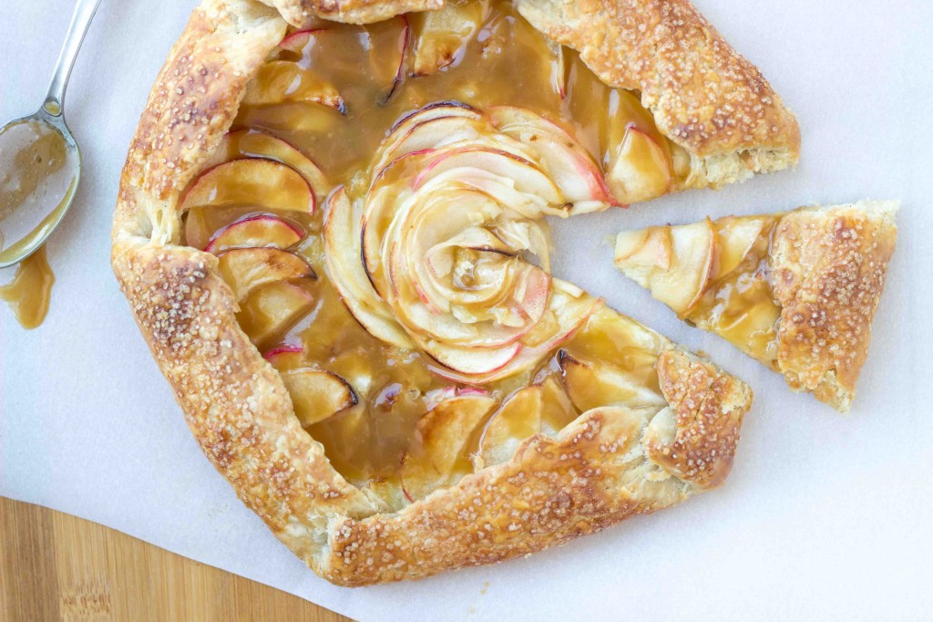 Caramel Apple and Brie Galette | Veggie and the Beast