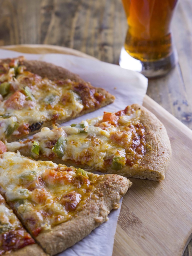 Whole Wheat Beer Pizza Crust | Veggie and the Beast