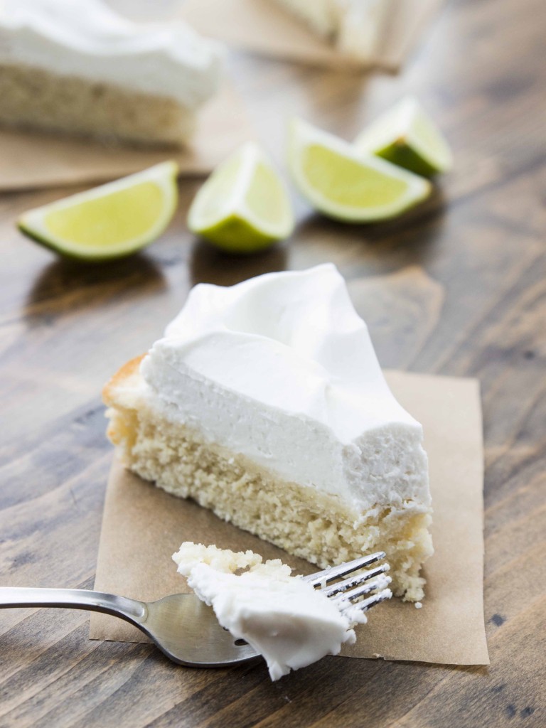 Easy Vegan Lime Cake with Whipped Coconut Cream | Veggie and the Beast