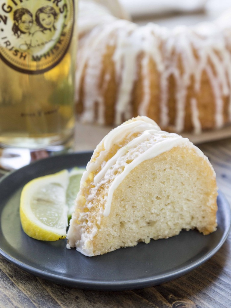 Big Ginger Cake with Whiskey Citrus Glaze | Veggie and the Beast