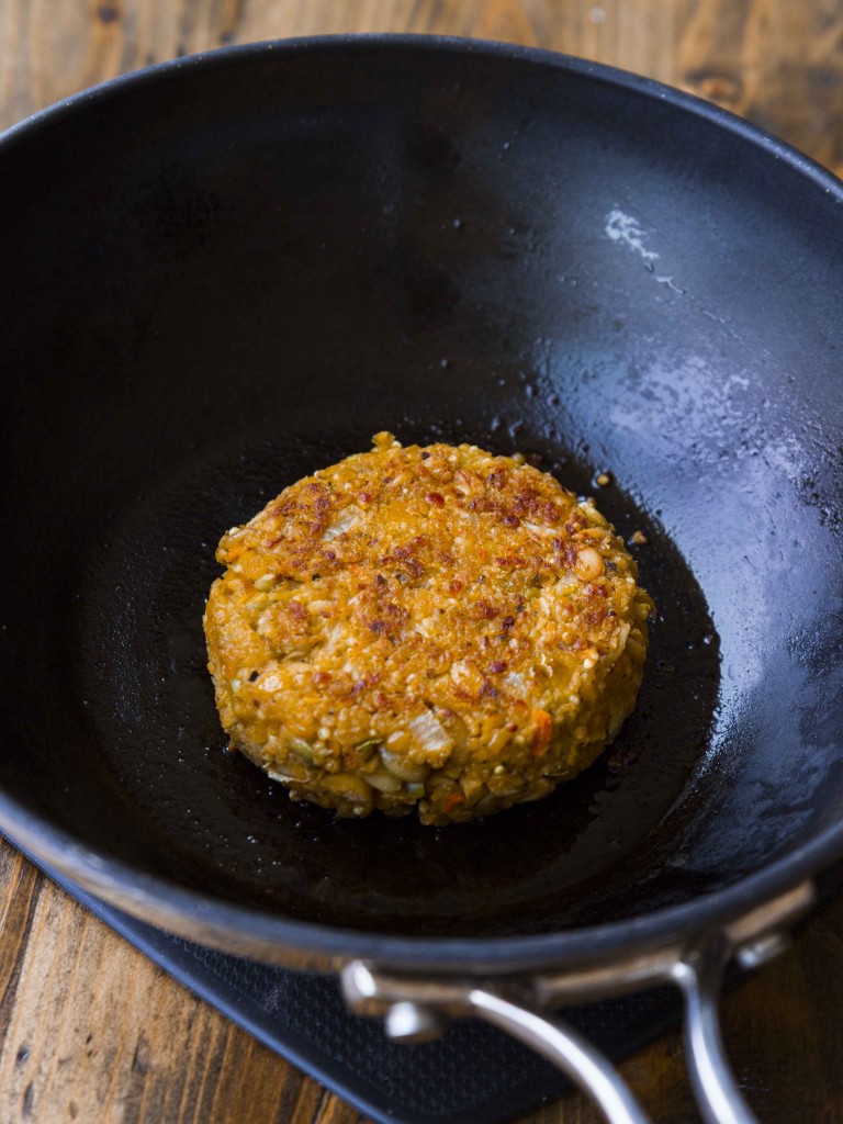 Red Lentil, Smashed Chickpea and Millet Burgers - Vegan and Gluten Free | Veggie and the Beast