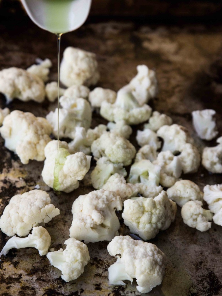 Creamy Cauliflower Pesto Shells with Burrata | veggieandthebeastfeast.com