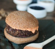 Protein Powerhouse Veggie Burgers by Veggie and the Beast