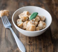 Sweet Potato Gnocchi // @veggiebeastblog