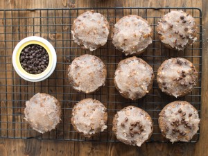 German Chocolate Cake Muffins from Veggie and the Beast