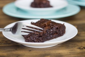 Mexican Hot Chocolate Molten Brownies