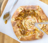Caramel Apple and Brie Galette