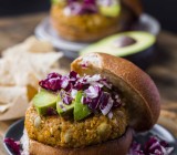 Red Lentil, Smashed Chickpea and Millet Burgers - Vegan and Gluten Free | Veggie and the Beast